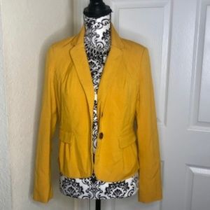 Women's Yellow (Mustard) Blazer